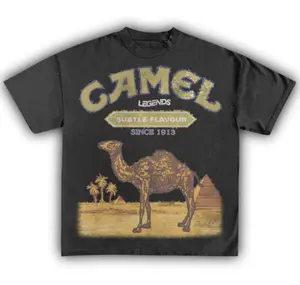 CAMEL VINTAGE T-Shirt, Vintage Graphic Tee, Unisex Shirt Womenswear Menswear Top Streetwear