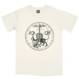 Mystical Alchemy T-Shirt - Vintage Occult Symbol Graphic Tee - Esoteric Art Gift for Spiritual Seekers and Astrology Lovers