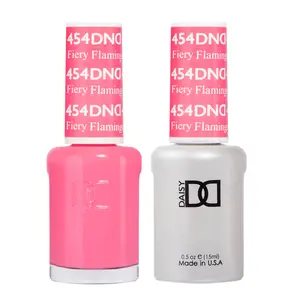 DND - Gel & Lacquer - #454 Fiery Flamingo