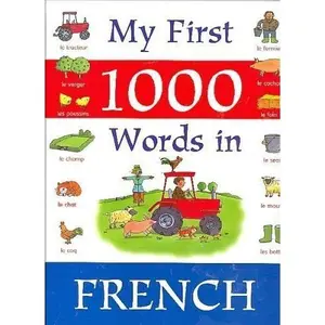 USED Book - My First 1000 Words in French by Betty Root (Hardcover)