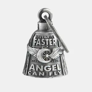 Gremlin/Guardian Bell, Motorcycle Bell For Bikers Women & Men W/Hanger - Motorcycle Key Chain For Riders - Good Luck Riding Bell Spirit Bell - Moto Accessories - Perfect Gift for Motorcycle Enthusiasts Trendy All-match Accessories