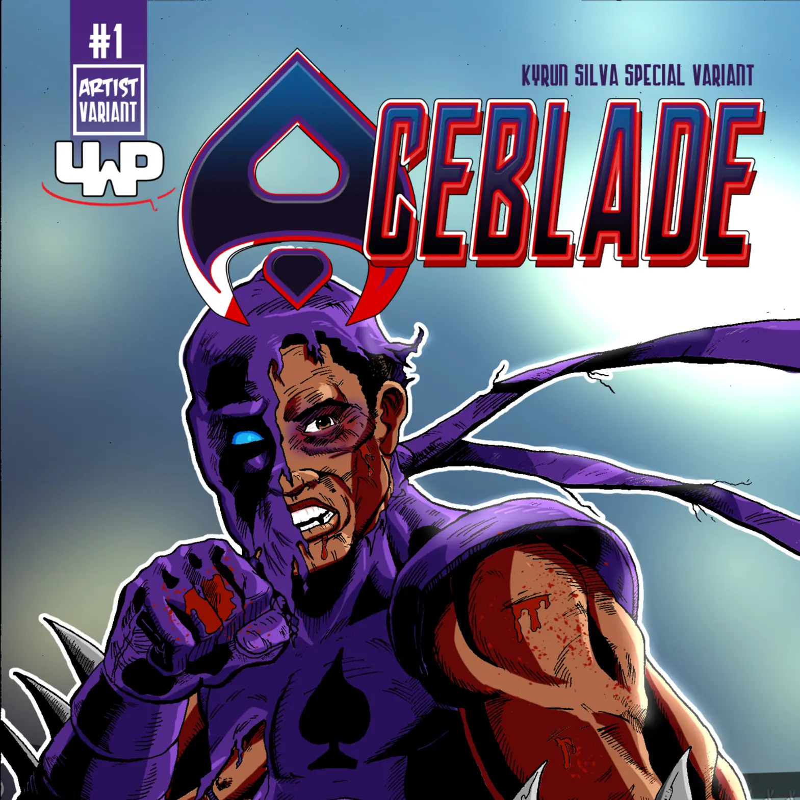 Aceblade issue #1 (Kyrun Silva Variant) from 4th Wall Productions