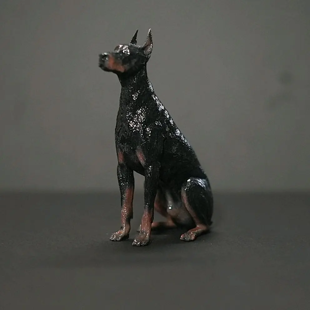 3d printed Doberman Pinscher