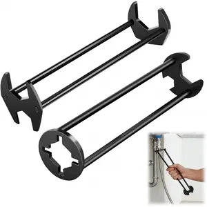 2026 New Multifunctional Sink Wrench Faucet Tool Plumbers Tool for Under Basin Sink Tight Spaces Kitchen Bathroom Home Repair