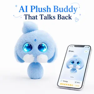OKIVIVI AI Companion Plush Toy,Your First AI Bestie,Long-Term Memory,Emotional Support,Gifts For Kids, Teens And Adults,Optional Subscription,Support English & Spanish
