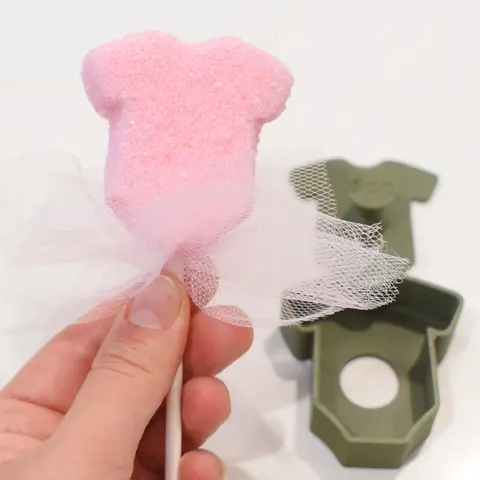Baby Onesie Cake Pop Mold PRV, 1oz size cake pop press stamp and mold, hobbyist and professionals