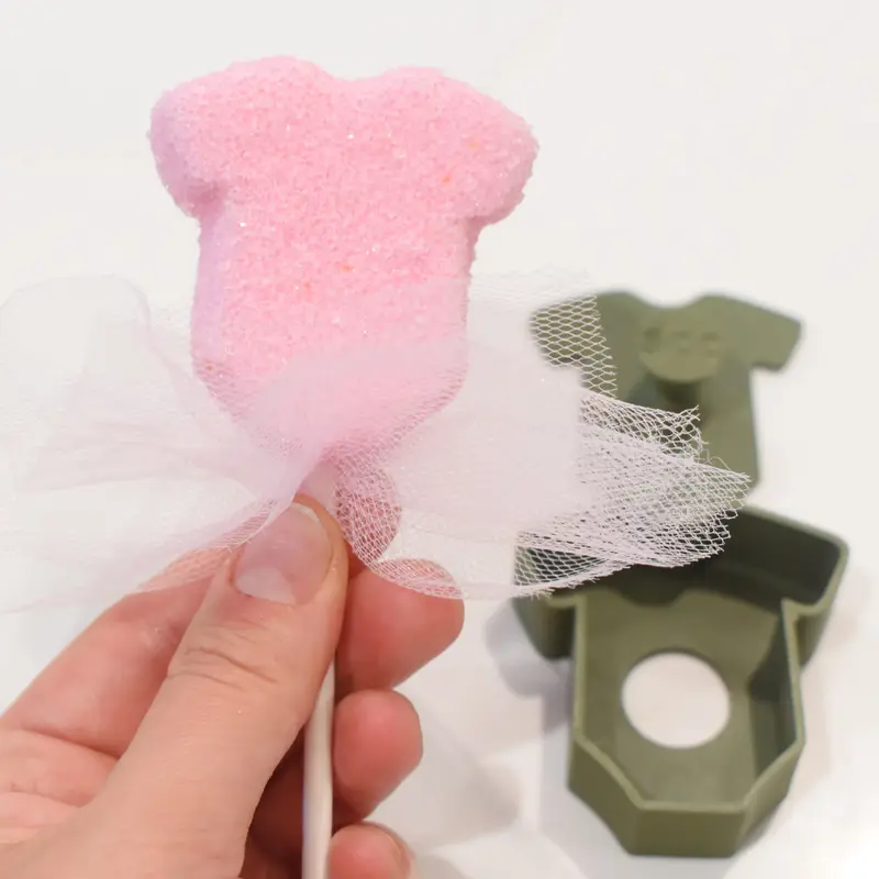 Baby Onesie Cake Pop Mold PRV, 1oz size cake pop press stamp and mold, hobbyist and professionals