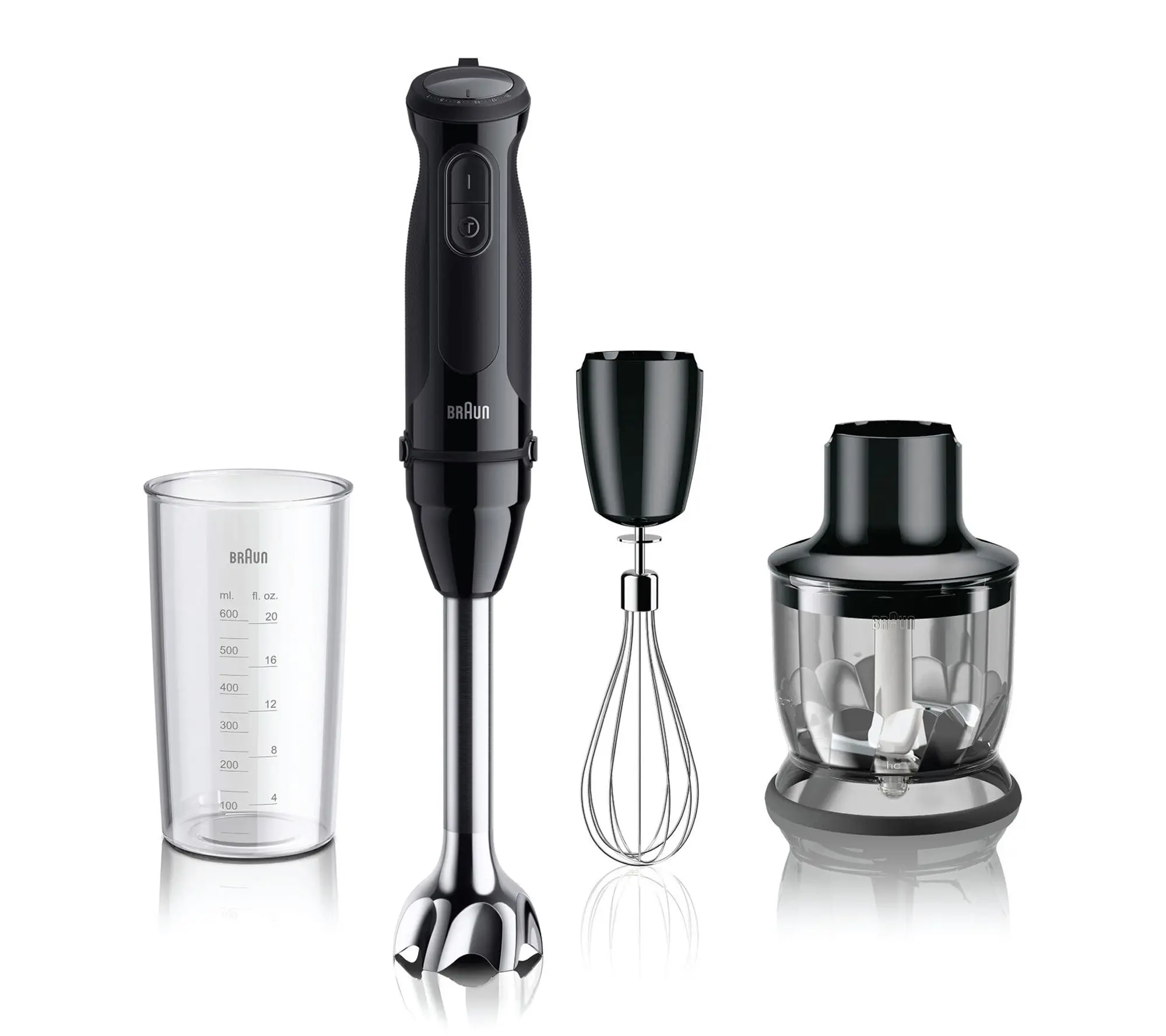 Braun MultiQuick 5 Vario Hand Blender w/ Whisk & Food Chopper Braun MultiQuick 5 Vario Hand Blender w/ Whisk & Food Chopper