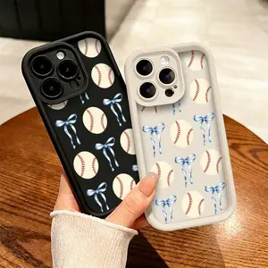Baseball Phone Case， Vintage Sports Style for iPhone 17 16 15 14 13 12 11 Plus Pro Max.