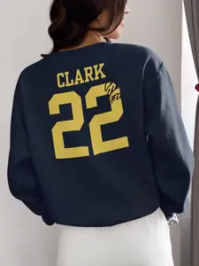 Clark 22 Jersey Sweatshirt: Unisex Basketball Fan Apparel