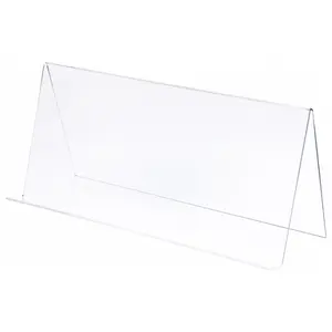 Plymor Clear Acrylic Book Display Easel with 1.875" Flat Ledge
