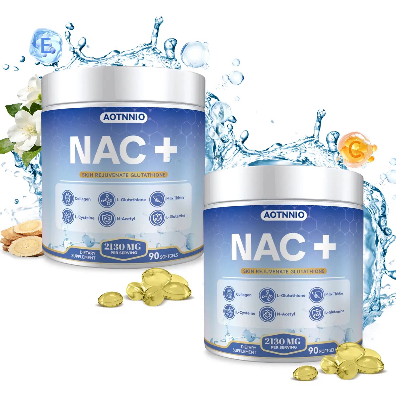 Liver Support Supplement with N-Acetyl L-Cysteine (NAC), Milk Thistle-90 Capsules Liver Support Supplement with N-Acetyl L-Cysteine (NAC), Milk Thistle-90 Capsules