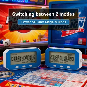 AI Intelligent Lottery Number Picker | Quick Pick Random Lucky Number Generator Toy Alarm Clock