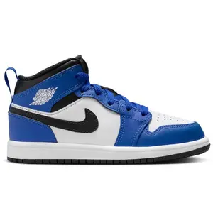 Little Kid's Jordan 1 Mid Game Royal/Black-White (DQ8424 402)