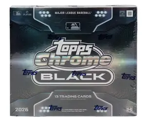 2026 Topps Chrome Black Baseball Hobby Box