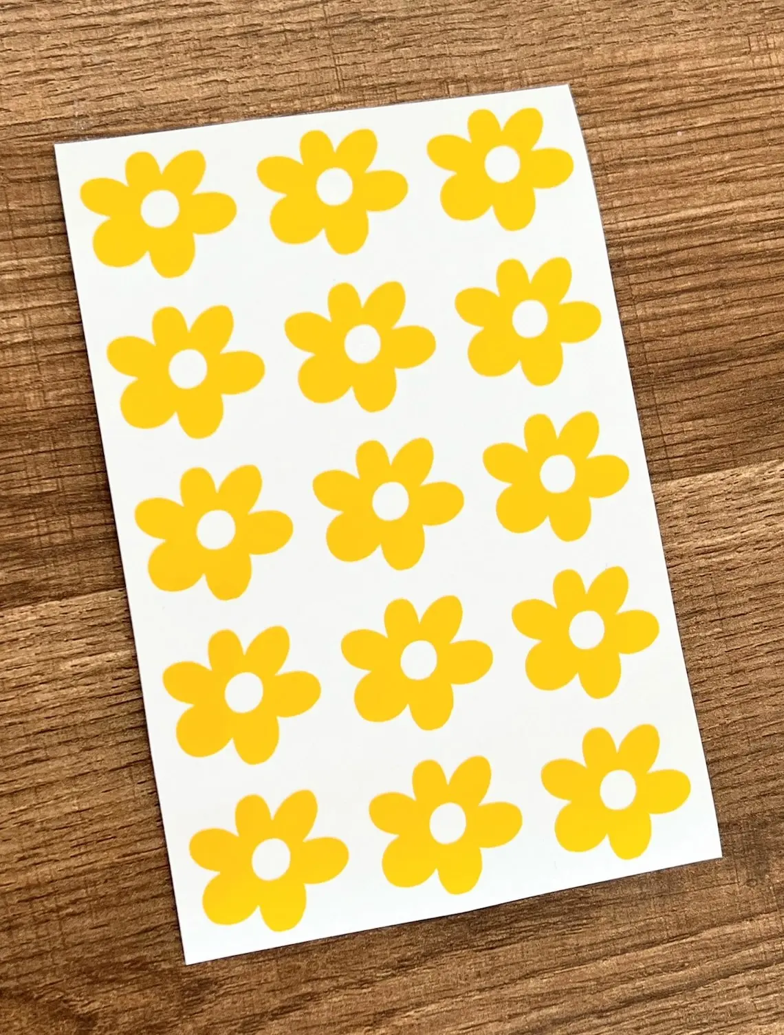 1 Inch Mini Flower Sticker Sheet 25mm | Small Flower Stickers | Tiny Flowers | Planner Stickers | Calendar Stickers