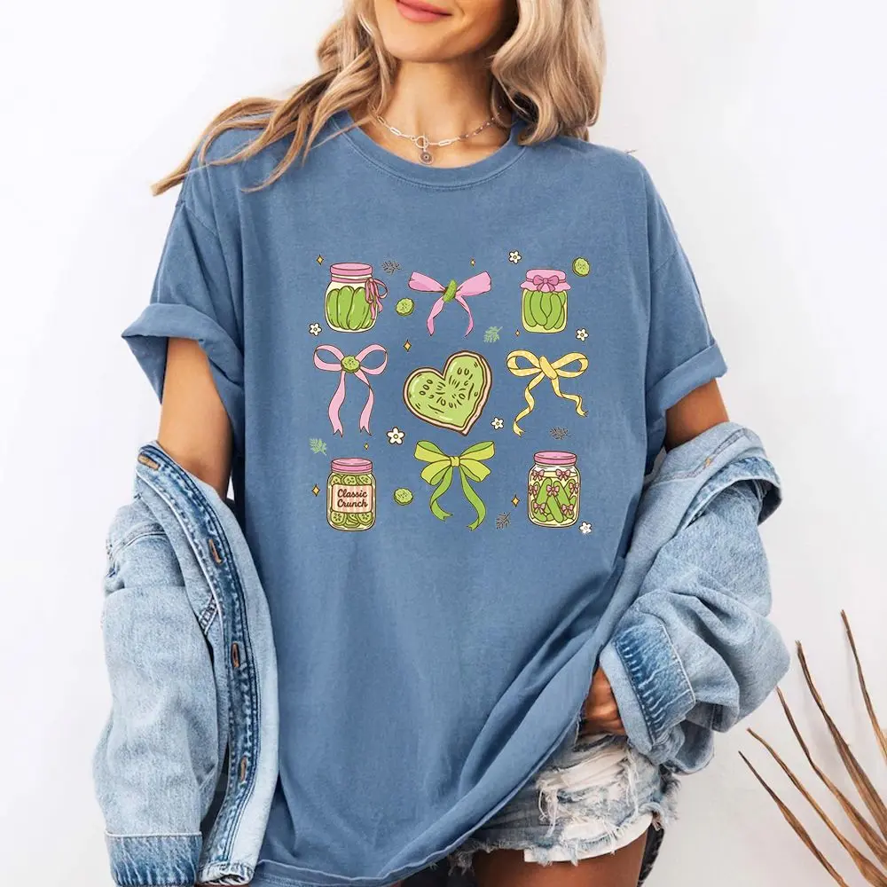 Funny Pickle Lover Graphic Tee - Comfort Colors Shirt, Pickle Maker Humor Shirt, Foodie Aesthetic Outfit, Viral TikTok Trend, Funny Veggie Shirt, Gift For Pickle Lovers, Casual Streetwear Top, Unisex Comfort Colors