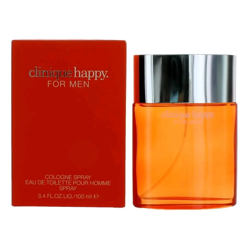 Happy by Clinique, 3.4 oz Cologne Spray for Men Happy by Clinique, 3.4 oz Cologne Spray for Men