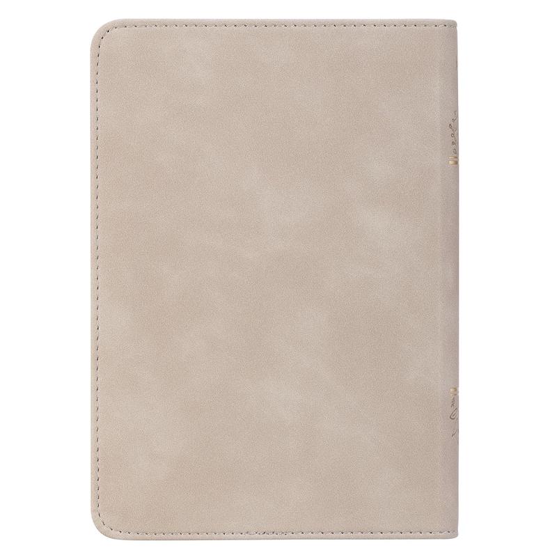 KJV Holy Bible, Compact Vegan Leather Red Letter Edition - Ribbon Marker, King James Version, Taupe (KJV Compact Editions) Imitation Leather – July 1, 2024