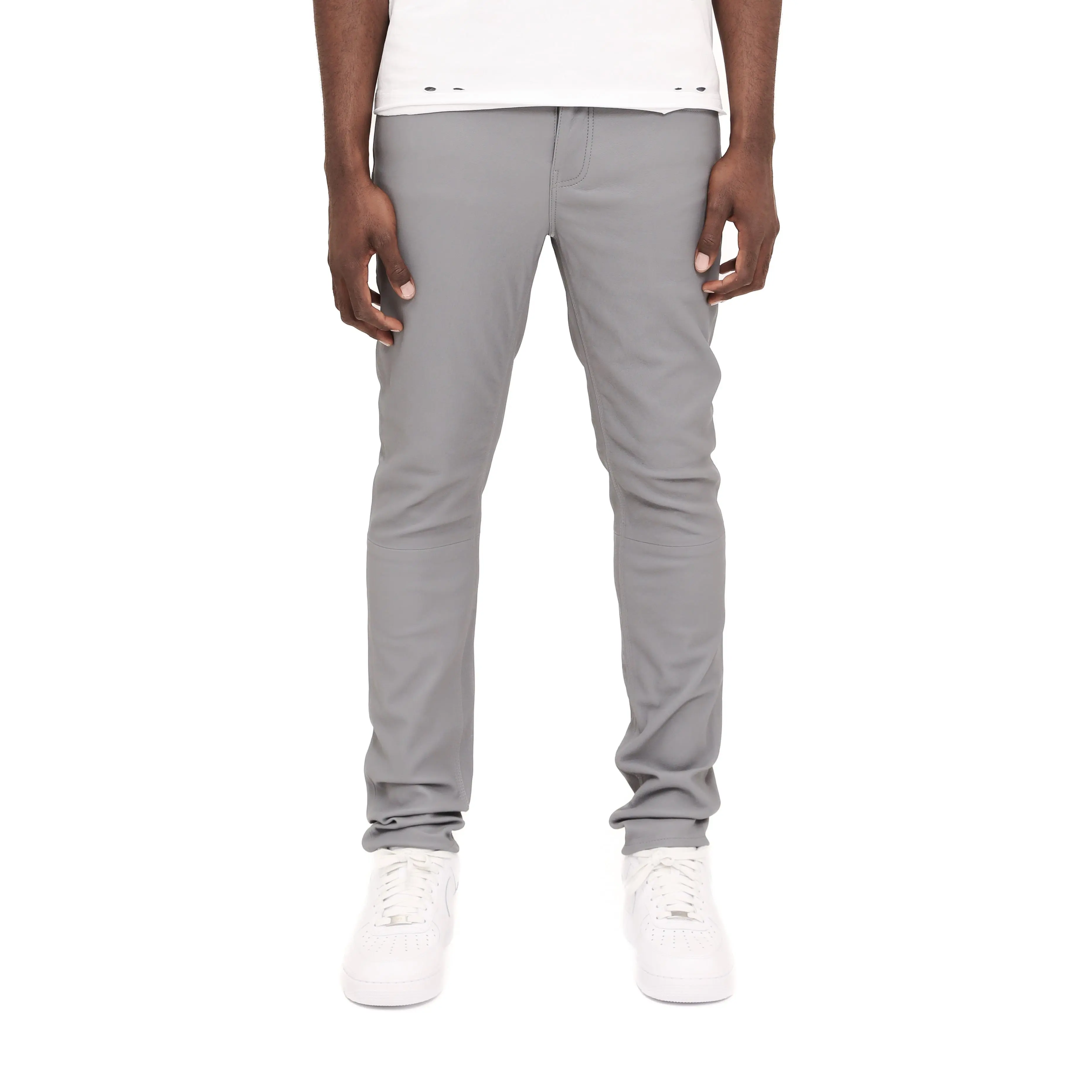 Leather Flare Pant