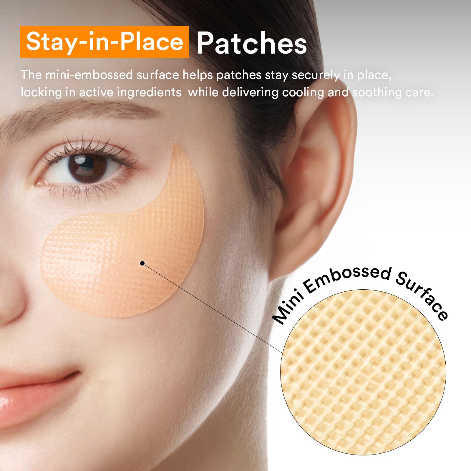 [Abib official]  Glutathione Kojic Acid Eye Patch(60 patches) | Easy Under Eye Care for hyperpigmentation, dull & tired eyes, under-eye discoloration, dark circles | Glutathione, Kojic Acid & Tumeric, Ceramide, Vitamin C & Nicacinamide