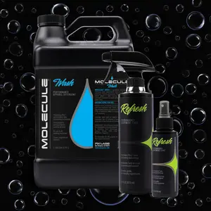 Molecule Gear Laundry Kit - 1 Gallon Wash Solution, 16 oz Refresh + Bonus 4 oz Refresh Spray for Freshness on the Go