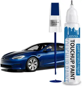 Deep Blue(PPSB) Touch Up Paint for TeslaExact Match  in  touchup Paint Pen for Chips and Nicks Repair Car Paint Scratch Repair Kit