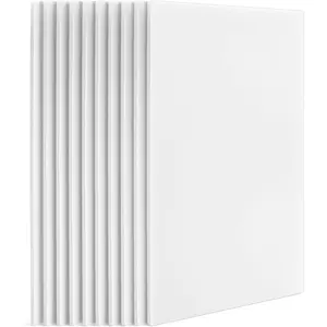 10 Pack  Boards,Thickness White  Core Backing Board 3/16"  Poster Boards for Mounting Photographs and Artwork, 3-D Modeling, Signage, Poster Making in School, Office (A3,12"x16.5")