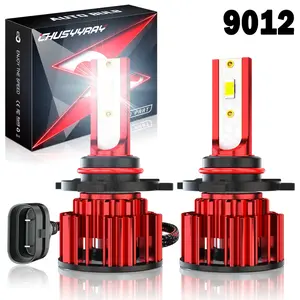 For 2014 2015 GMC Sierra 1500 LED Headlight Bulbs 6000K White High&Low Beam Kit Auto