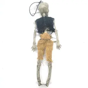 Horror Simulated Human Skeleton Fashionista Ornament