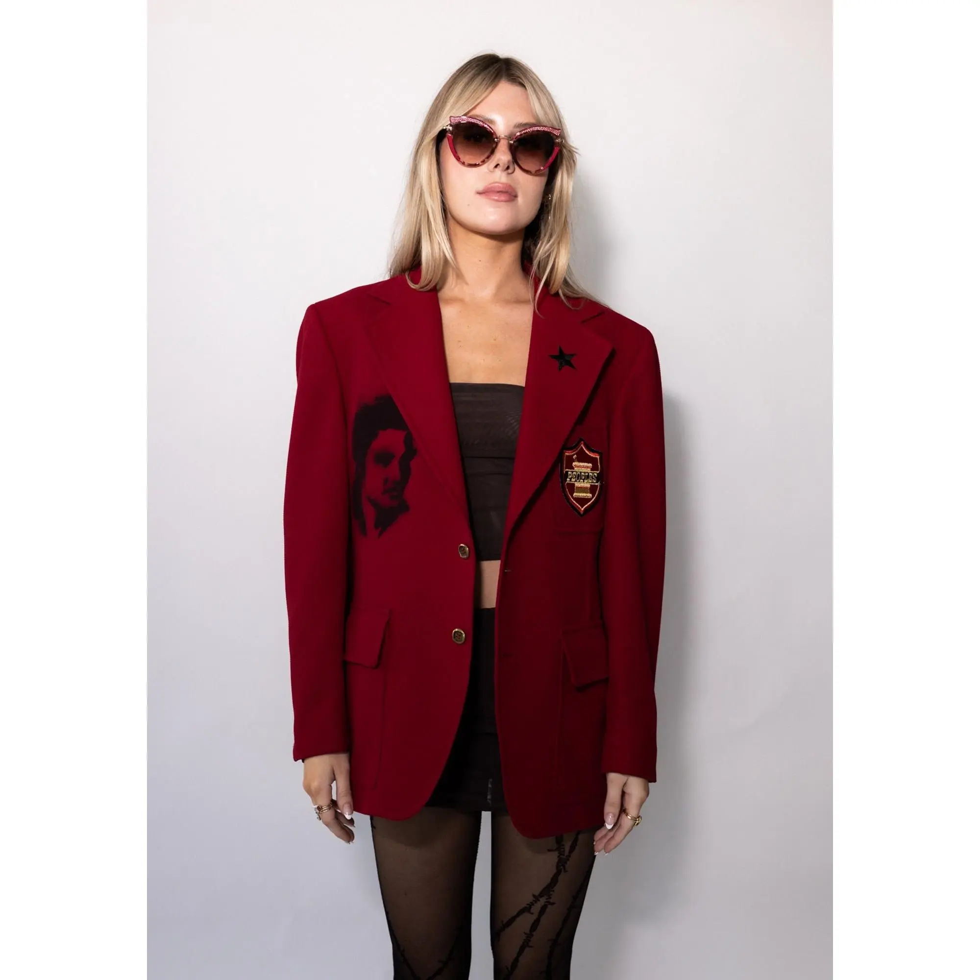 Red Elvis Presley Blazer