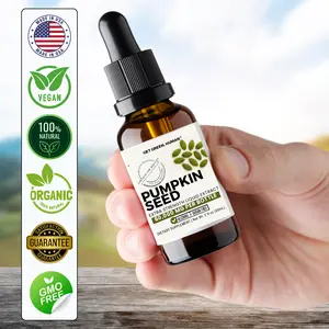 Organic Pumpkin Seed Tincture Get Green Human Herbal Liquid Supplement 60000mg for Gut and Hormone Support with Pumpkin Seed Extract