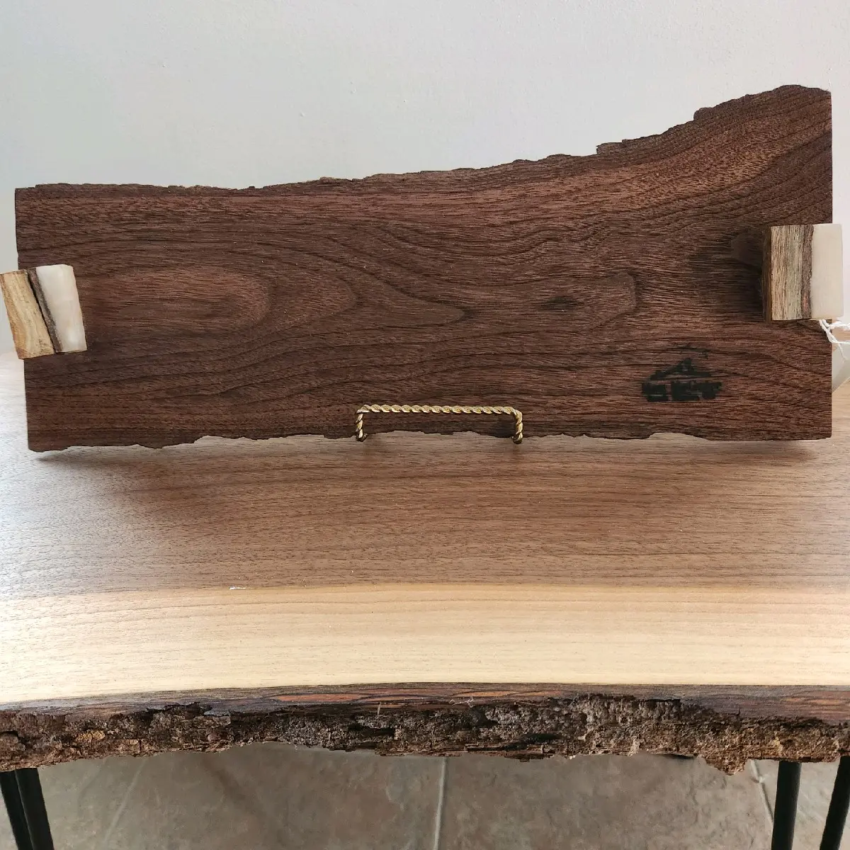 Live Edge Walnut Charcuterie Board