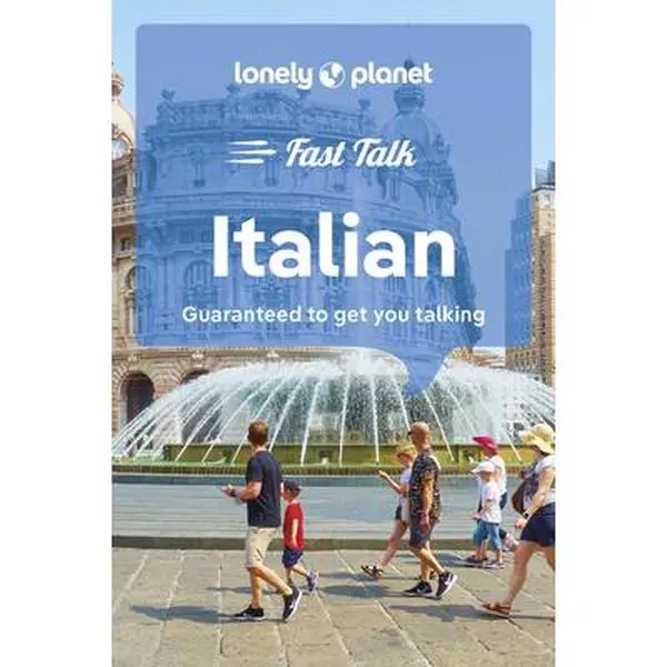 Lonely Planet Fast Talk Italian Paperback - Travelers' Essential Phrases Book with Easy-to-Use Pronunciation Guides, Expert Tips for Language Learning & Education