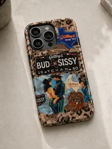 Phone Case Texas 1980 Gilley's - Compatible with for iphone Models 17, 16E, 16, 15, 14, 13, 12, 11 Pro Max, Air, X, XR, XSMAX, 8, And 7 Plus, Designed to Prevent Falls with a Soft TPU Back Cover