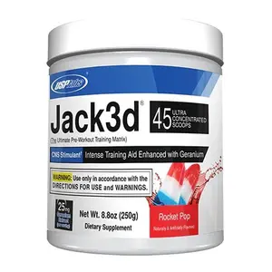USP Labs Jack3d Pre Workout 45 Scoops Per Container Healthcare Supplement