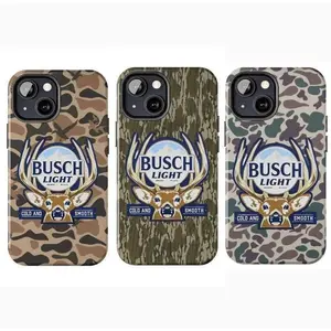 Camo Busch Light Collection – Hard Tough 2-Piece Phone Case Suitable for iPhone 17-11 Pro Max/Plus and  Samsung Galaxy S23-25