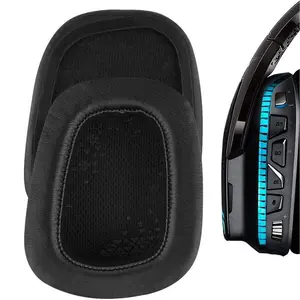 G935 Ear Pad Replacement Cushion & Headband Set, Fits Logitech G935/g635/g933/g633 Wired/wireless Gaming Headsets, Durable Comfortable Design
