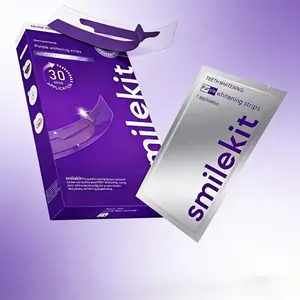 16 Pairs Whitening Tooth Strips, Mint Flavor Fresh Breath, Teeth Whitener, Perfect for Dates and Parties, Portable Pack