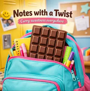 Sweet Bag Treats notepad Happy Birthday gift for