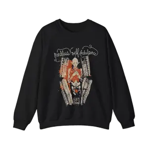 Mindless Self Indulgence Black Men's Sweatshirt, Vintage Rock Punk Goth Shirt, Gift for Fans, Cotton Unisex Men's T-Shirt