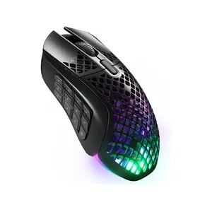 SteelSeries Aerox 9 Wireless – Ultra-Lightweight Wireless Gaming Mouse – 18000 CPI – TrueMove Air Optical Sensor - Water Resistant– 180 Hour Battery – 18 Programmable Buttons