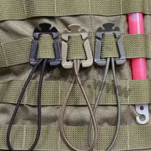 5pcs Tactical Buckle Hook Set - Mixed Color Nylon EDC Gear, Quick Release Carabiner Clips for Life Preserver Tools & Camping Bag Accessories - For Outdoor Enthusiasts & Adventurers - Perfect Gift for Hikers & Campers