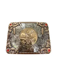Western Style Centenary Belt Buckle Hebilla Vaquera Centenario