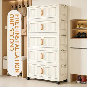 Bedroom storage,Plastic Storage Cabinet, Multi-layer Drawer Organizer,trinket trade box   storage organization,  organizer storage,  adhd organization products,  Collapsible Storage Cabinet with Wheels, Lidded Stackable Plastic Storage