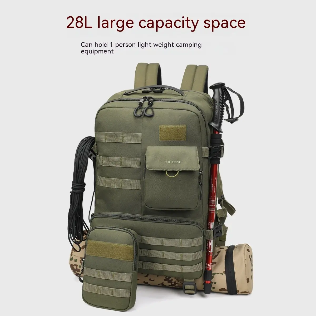 Men's Waterproof Tactical Outdoor Backpack