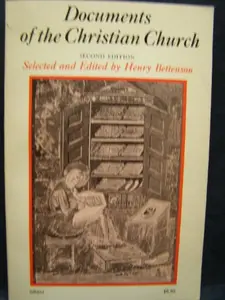 USED-Documents of the Christian Church. 2nd Edition. ISBN: 0195012933 / 0-19-501293-3 by Henry Bettenson (Paperback)