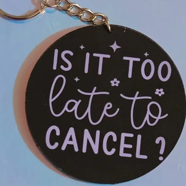 Late to cancel? - round