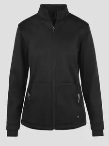 koi Essentials Jaqueline Women's 3-Pocket Zip Front Scrub Jacket