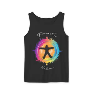 Divinity "Madhouse" Tie Dye Gym Tank Top